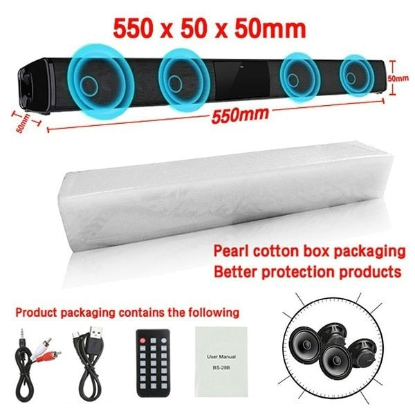 Home Theater Wireless Sound Bar