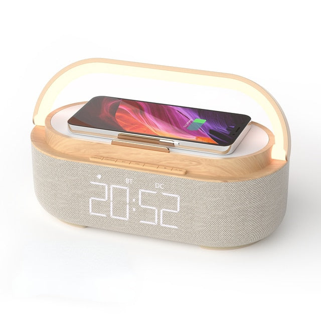 Wireless Charging Pad Alarm Clock