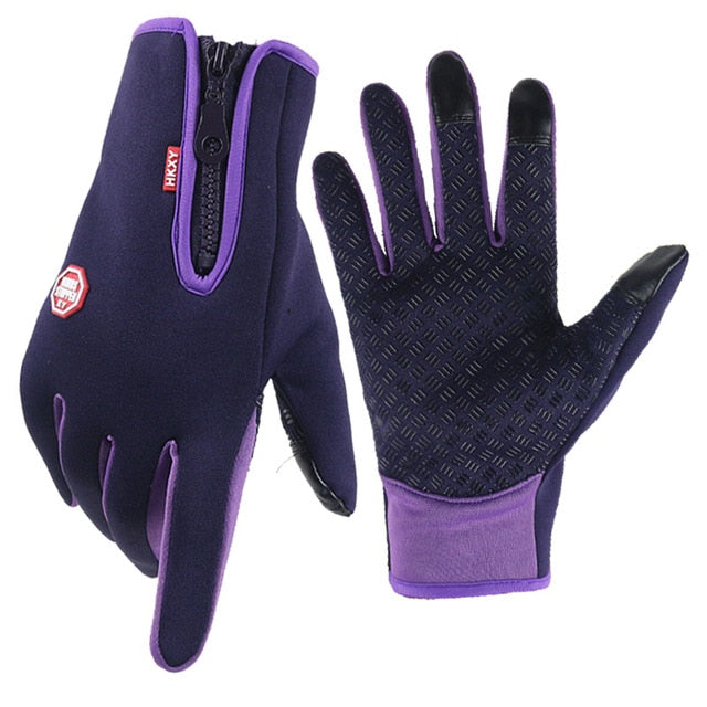 Unisex Touchscreen Thermal Full Finger Gloves