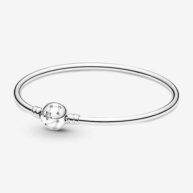 925 Sterling Silver Charm Bead Bracelet