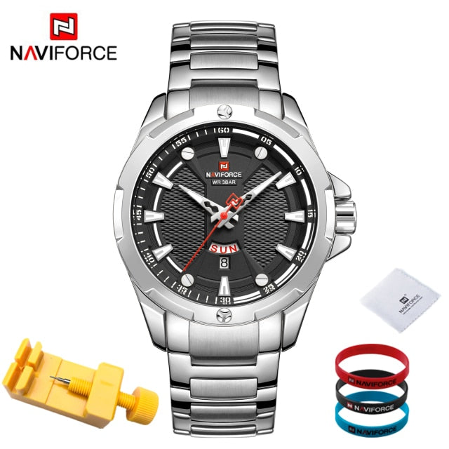 NAVIFORCE Stainless Steel Analog Men's Watch