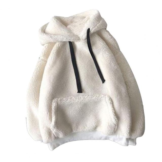 Furry Loose Fluffy Lady Hoodies