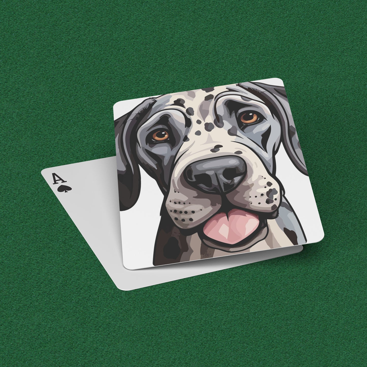 Great Dane Playing Cards