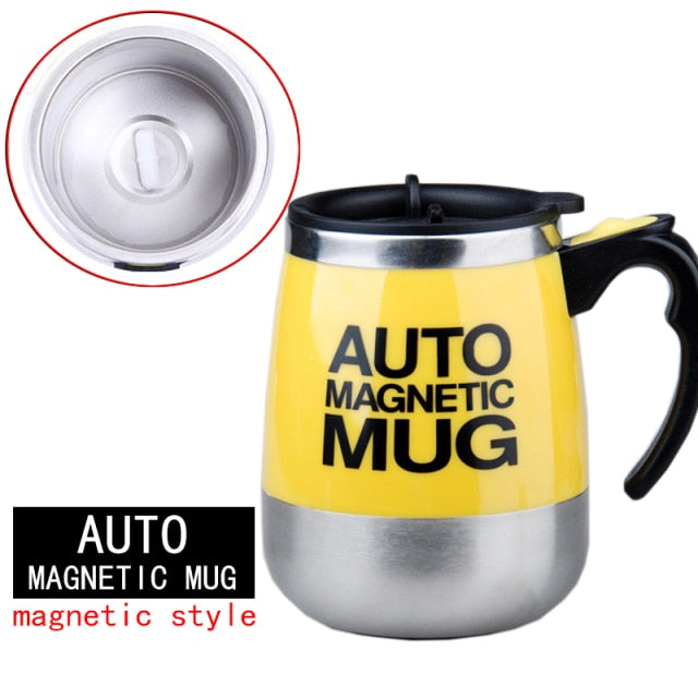 Self Stirring Magnetic Mug