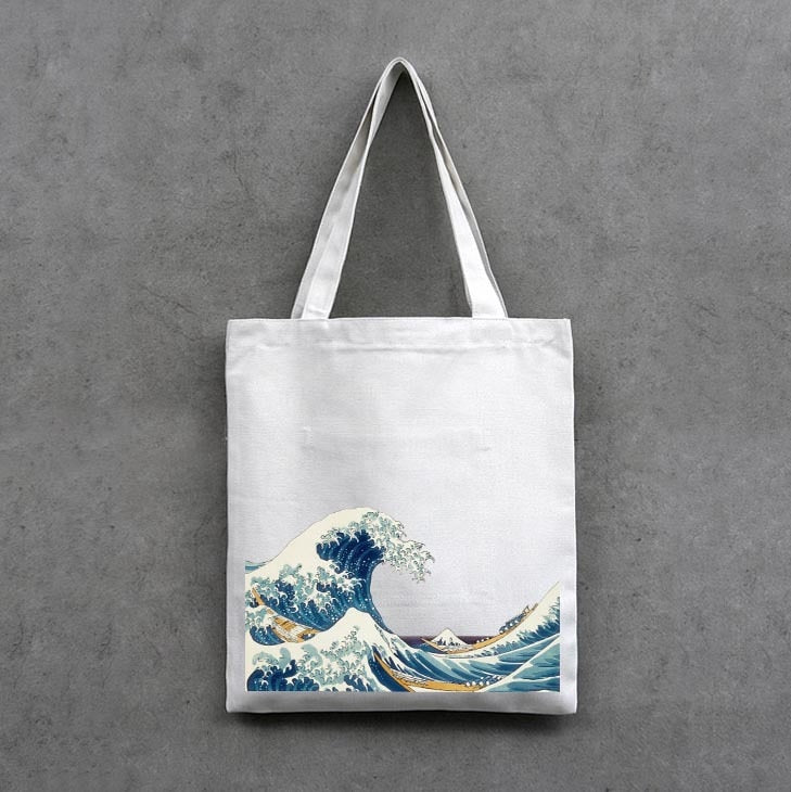 Single-Shoulder Canvas Tote Bags