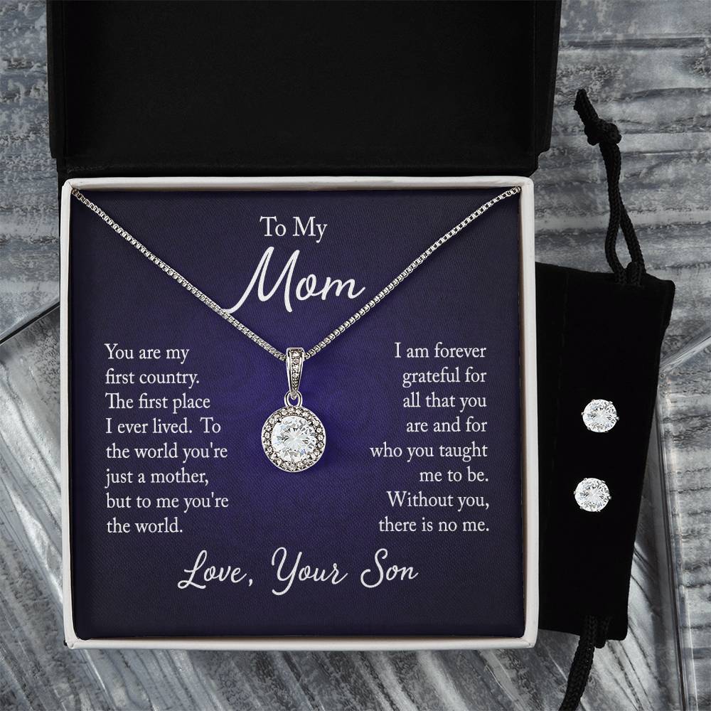 To My Mom..  Love, Your Son..