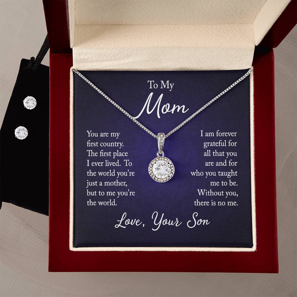 To My Mom..  Love, Your Son..