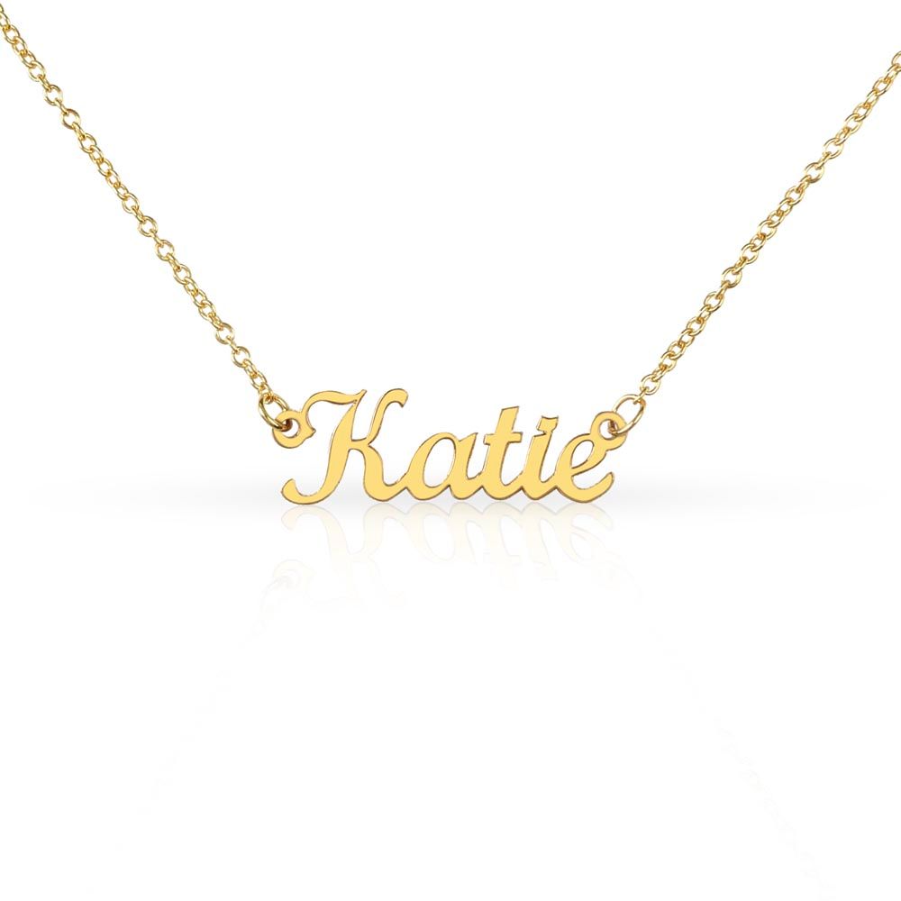 Custom Name Plate and Necklace