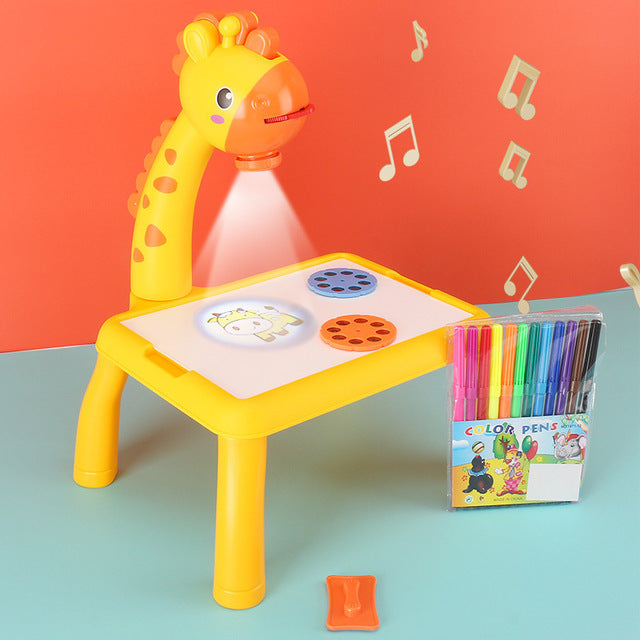 LED Projector Drawing Table Toys