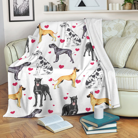 Great Dane - Blanket - 1026