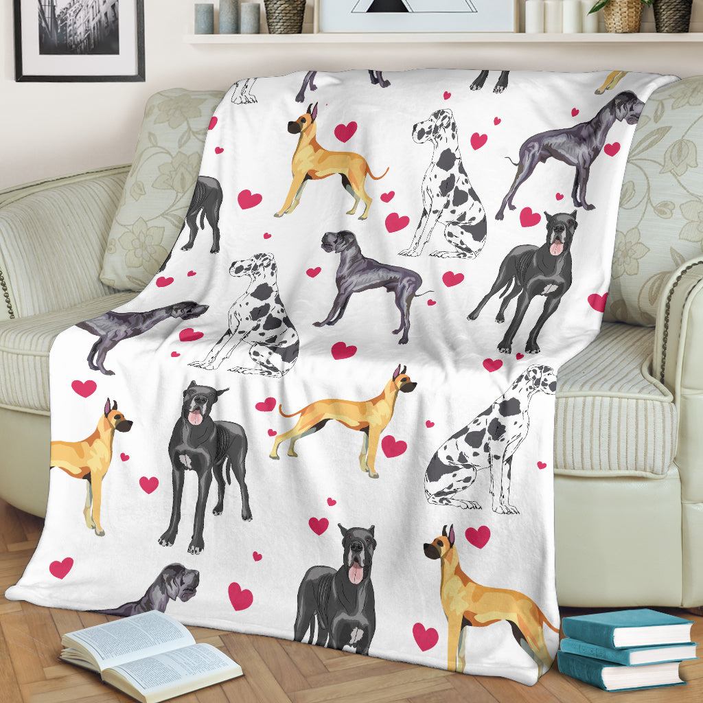 Great Dane - Blanket - 1026