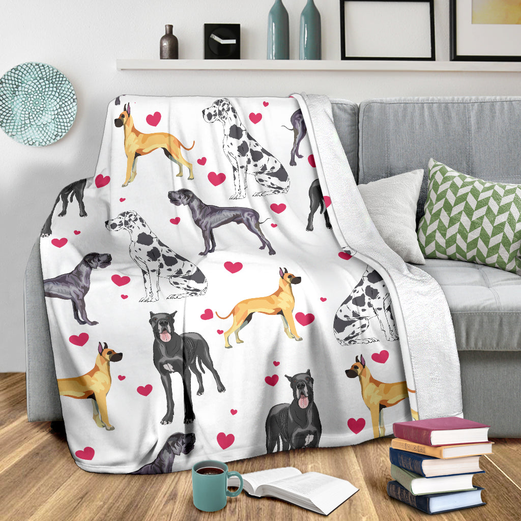 Great Dane - Blanket - 1026