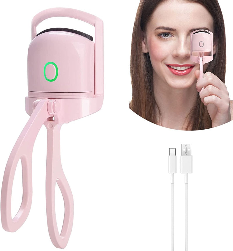 USB Rechargeable Electric Eyelash Curlers