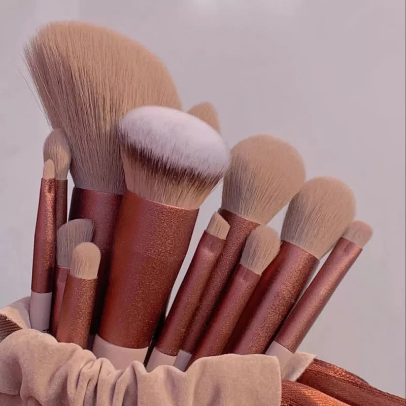 13 Pcs Makeup Brushes Set