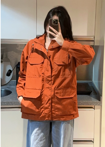 Orange Lightweight Jacket