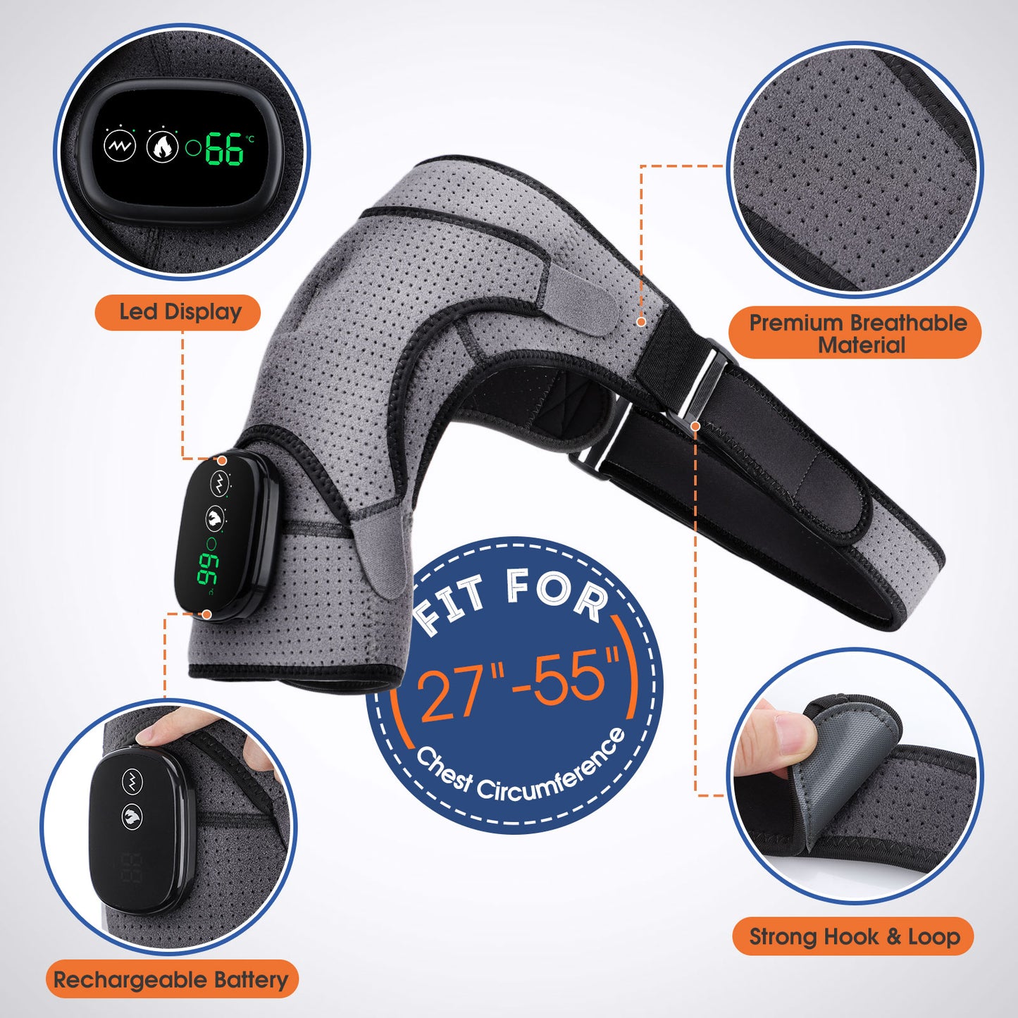 Electric Shoulder Massager Wrap