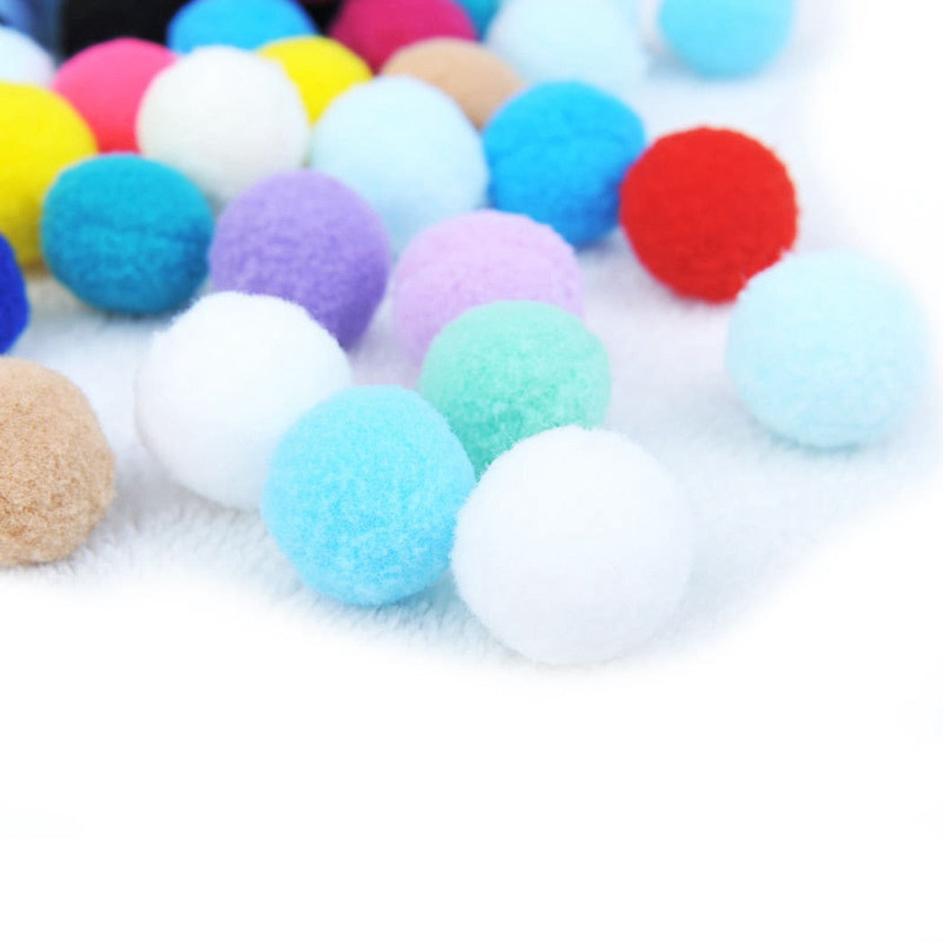 Pom Pom Cat Chew Ball Toy