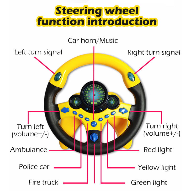 Simulation Steering Wheel Toy