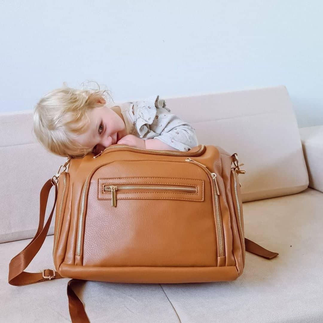 Chloe - Caramel Backpack