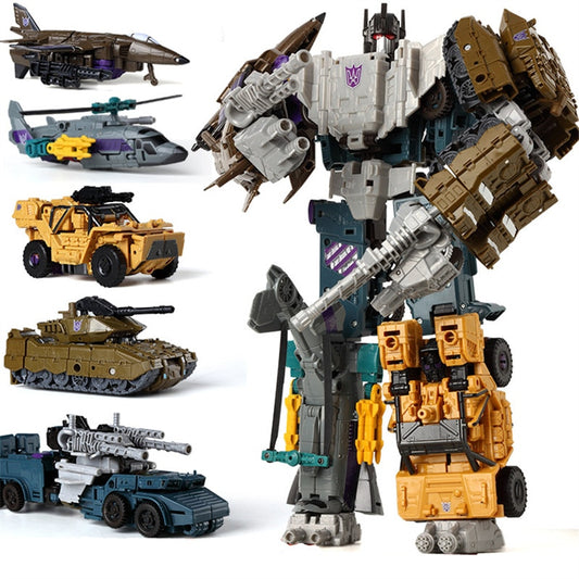 5in1 Combiners Transformation Action Figure