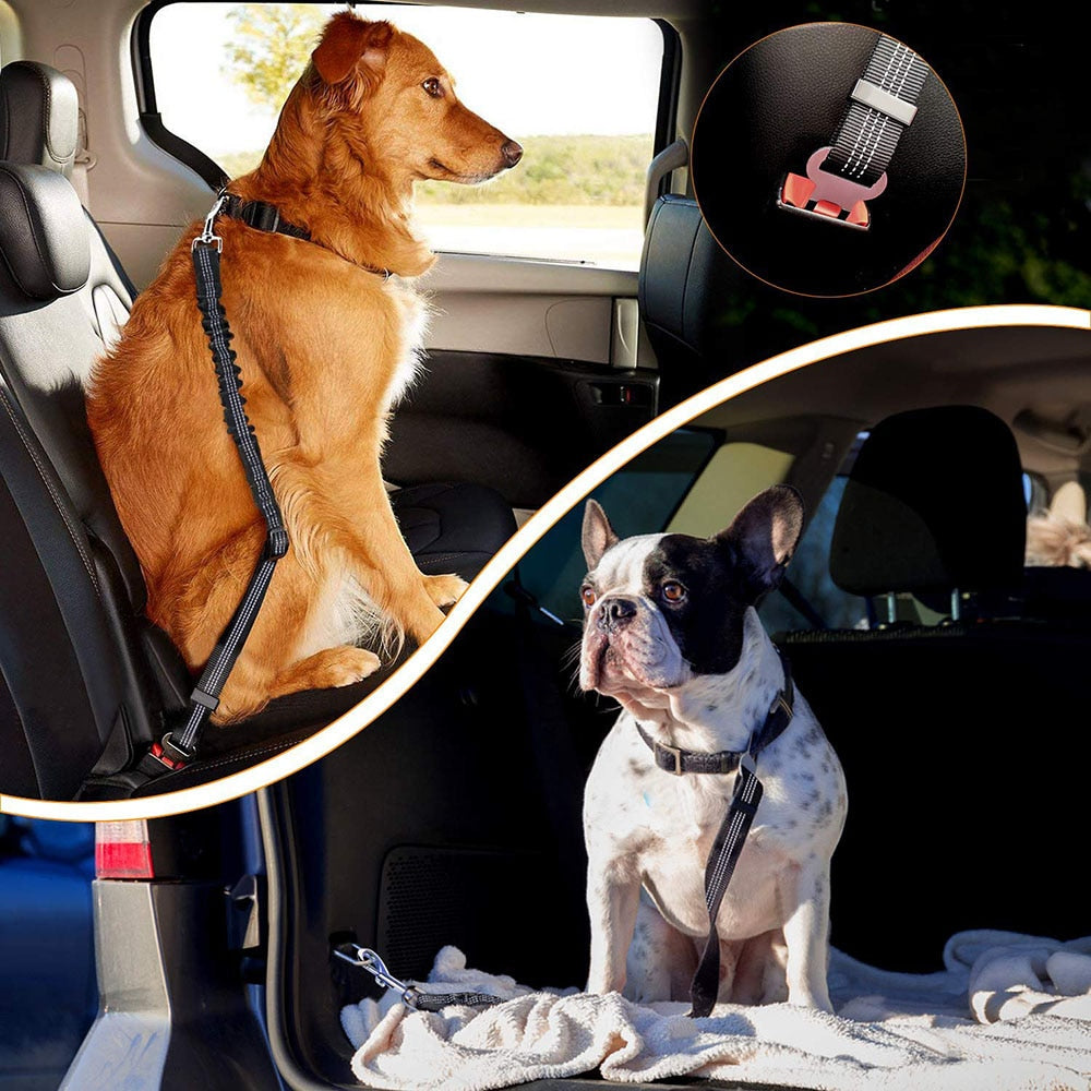 Upgraded Adjustable Dog Seat Belt