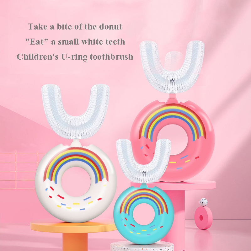 Silicone Baby U-Shaped Toothbrush