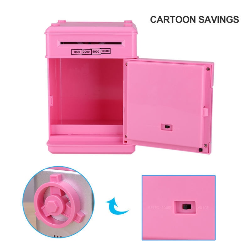 Electronic Piggy Bank ATM Mini Money Box