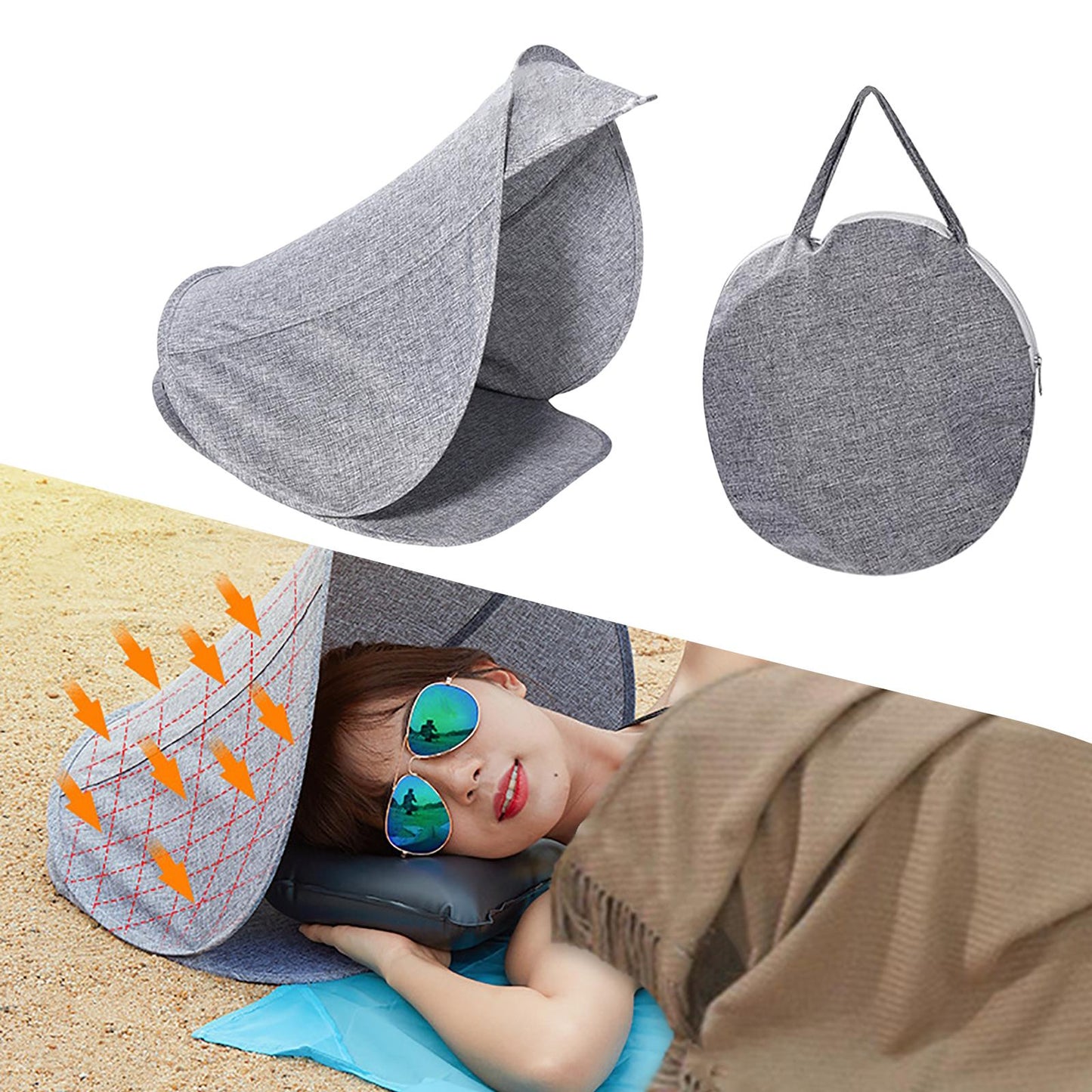 Foldable Mini Umbrella Sunshade