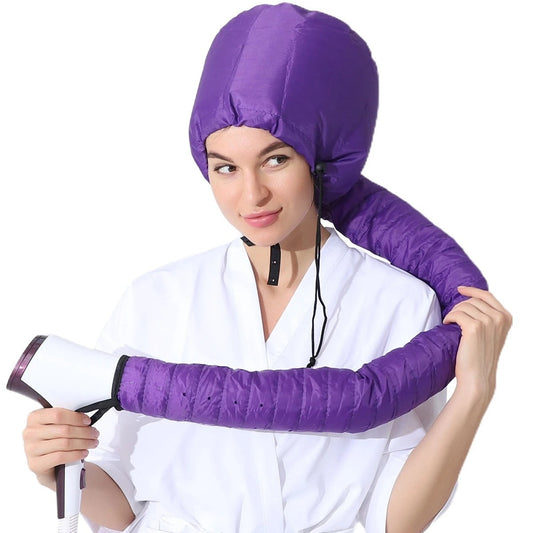 Portable Hair Perm Warm Air Dryer Cap