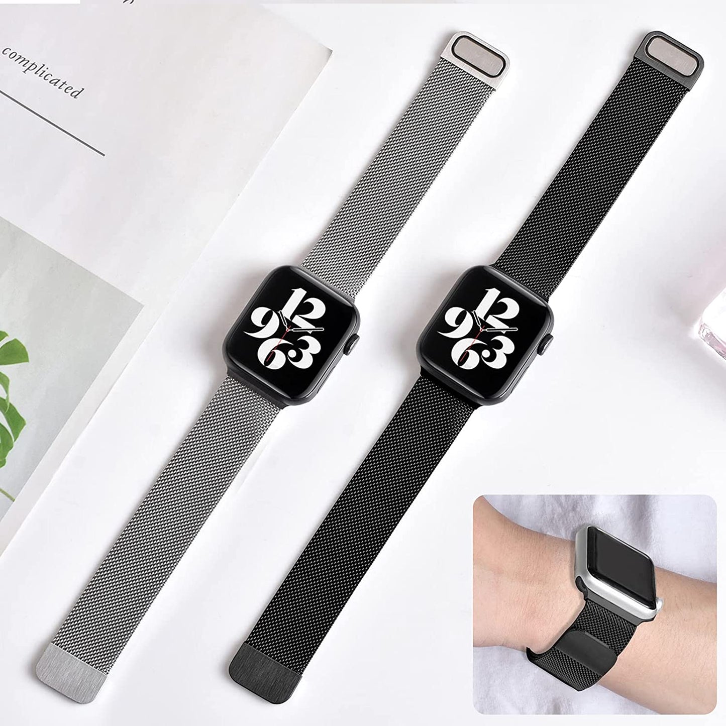 Magnetic Double Section Strap for iWatch