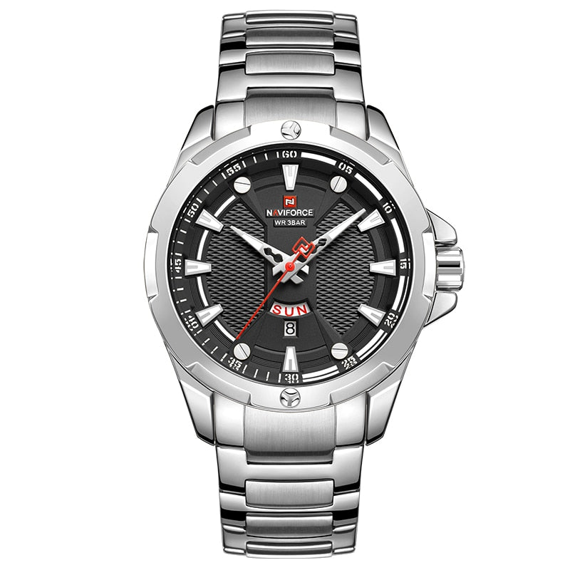 NAVIFORCE Stainless Steel Analog Men's Watch