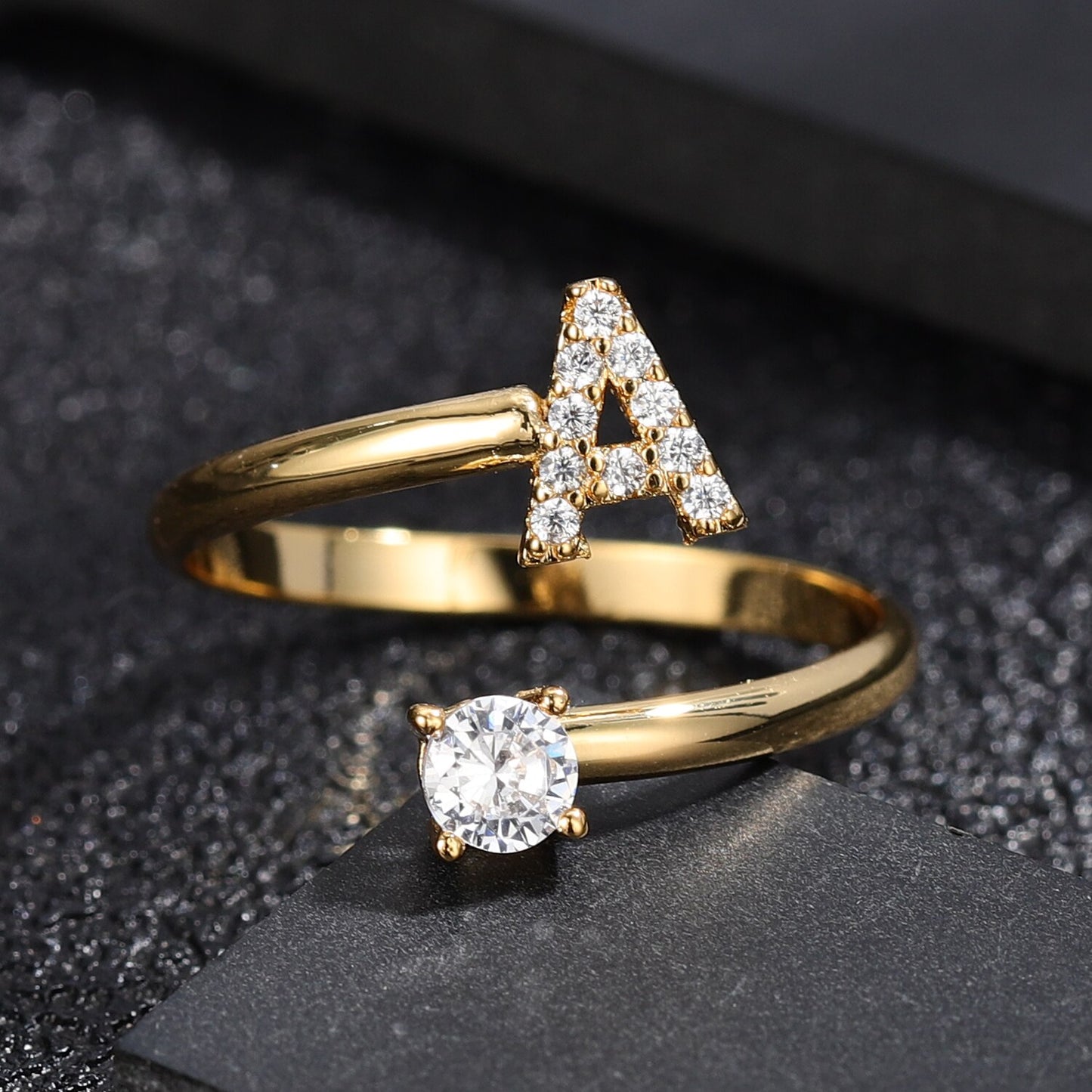 Adjustable Initial Letter Rings